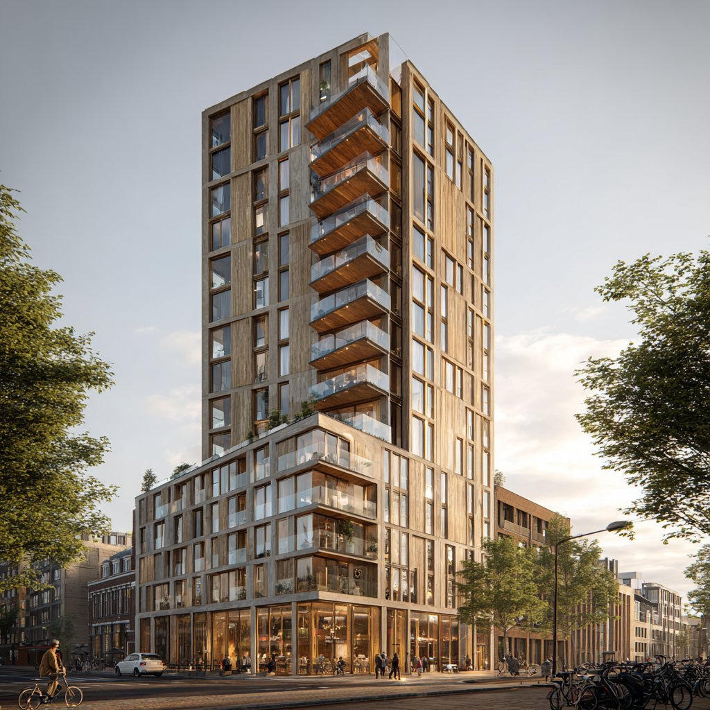 Modern residential building
