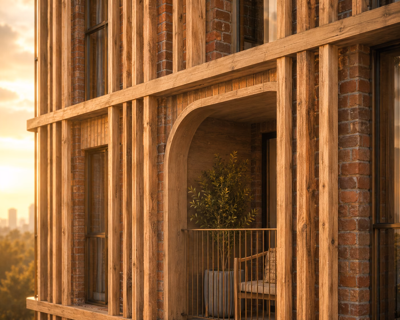 Facade in detail