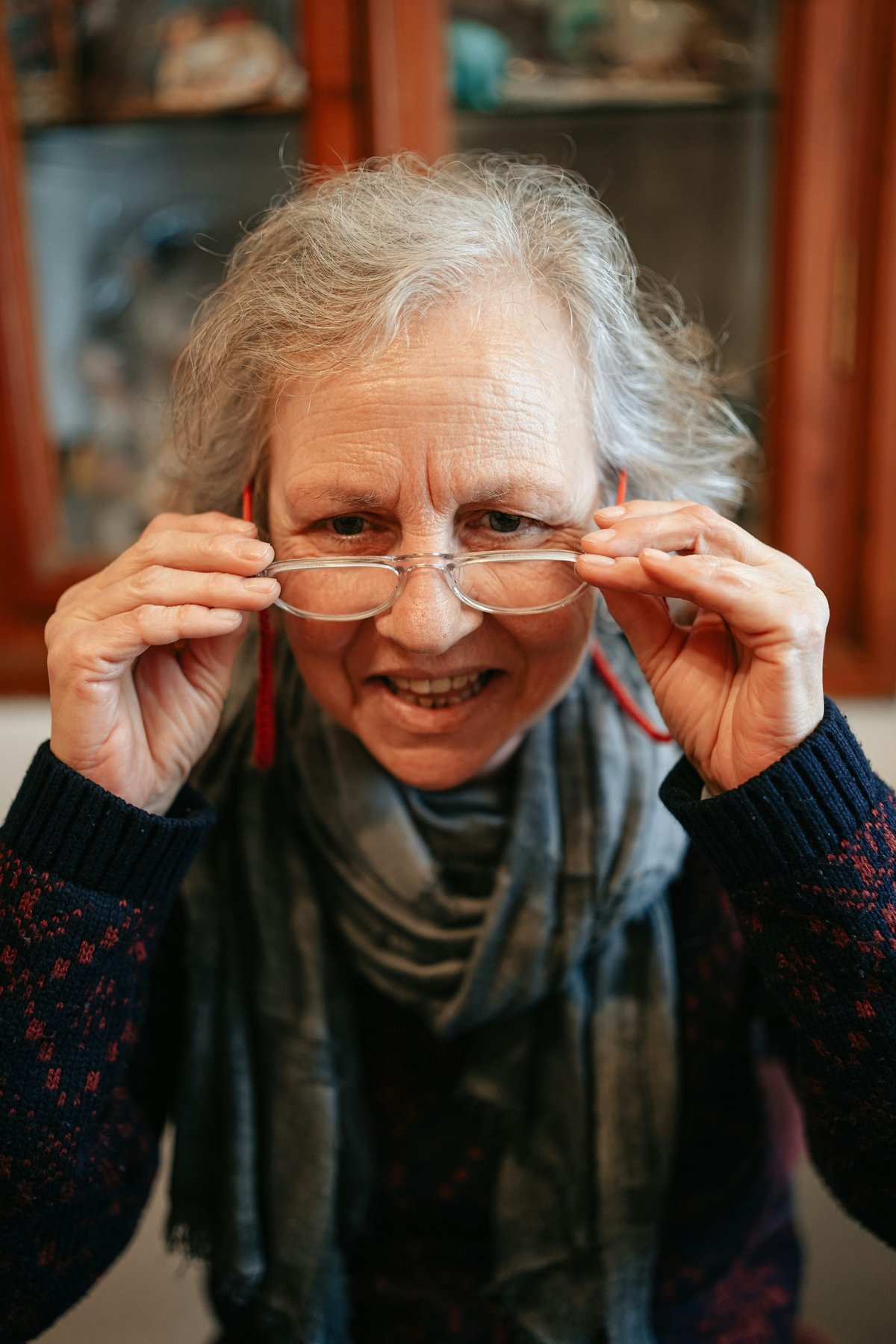 Rietje, oudere vrouw